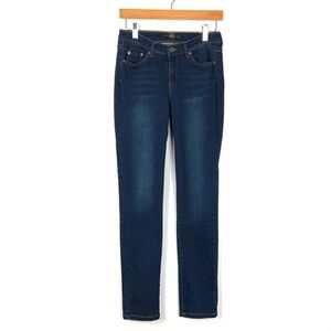 ABS Allen Schwartz Dark Wash Jeans Sz 25 Mid Rise